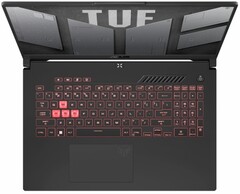 لپ تاپ گیمینگ ایسوس TUF Gaming A17 (2022) (منبع: ایسوس)