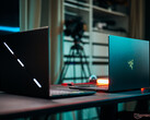 Asus ROG Zephyrus G16 and Razer Blade 16 with the RTX 5090 Laptop (Image source: Notebookcheck)