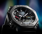 A close up of the Casio GA-B2100-1A's dial.
