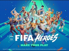 FIFA Heroes promotional artwork ahead of the June 22, 2026 launch.
