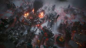 An image showing an environment in Frostpunk 2.