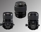 One portrait and two tilt-shift lenses launched by Fujifilm (Image Source: Fujifilm)