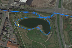 GPS test: Elephone Soldier – Around a lake