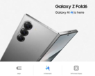 The Samsung Galaxy Z Fold 6 will be unveiled on July 10 (image via Evan Blass)