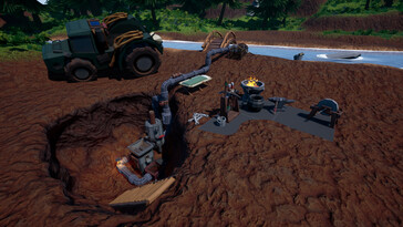 An image showing a machine in Hydroneer.