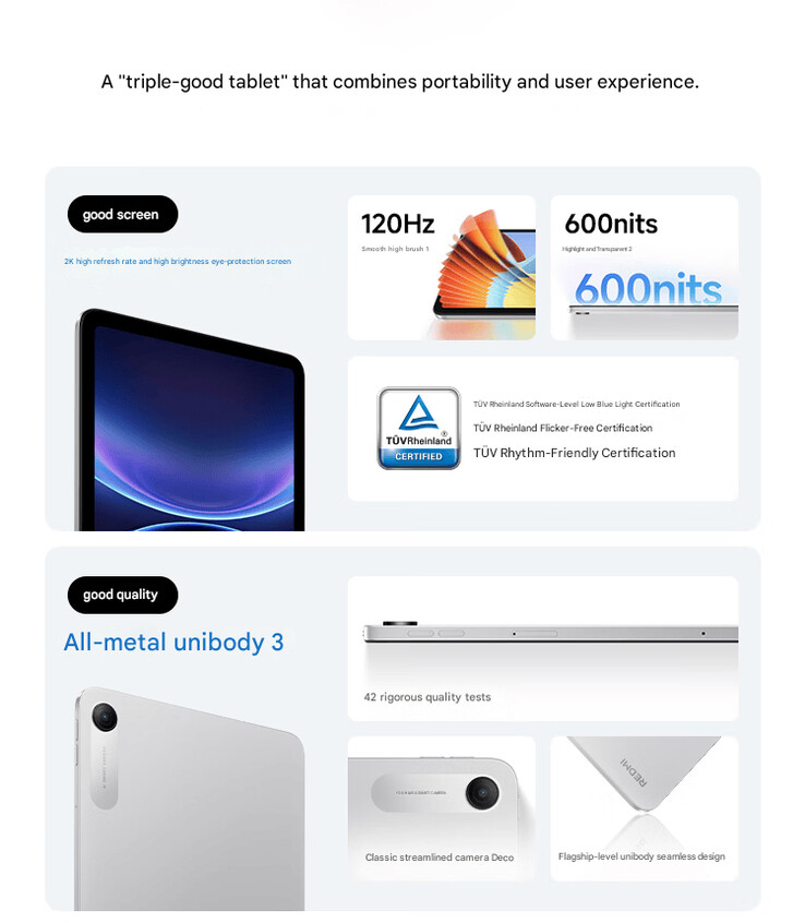 Other highlights of the tablet (machine translated)