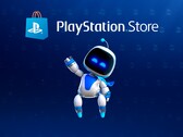 PlayStation Store banner with Astro Bot is shown