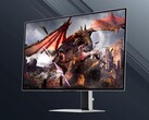32-inch Samsung Odyssey G8 OLED gaming monitor front shown at angle (Image source: Samsung with edits)