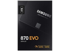 Amazon is selling the 4TB version of the Samsung 870 Evo SSD for one of its lowest prices so far (Image: Samsung)