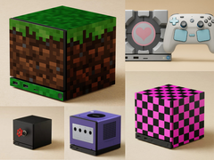 An assortment of various community-designed Steam Machine skins from the r/Steam subreddit. (Image source: r/Steam)