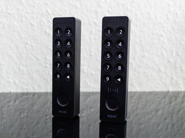 The two Keypad 2 models are identical except for the NFC module.