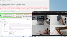 Maximum latency when opening multiple browser tabs and playing 4K video