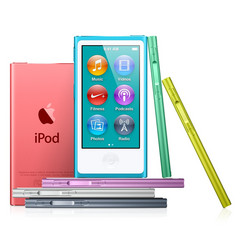 The seventh generation iPod Nano, now the last. (Source: Apple)