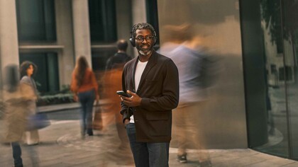 The Jabra Evolve3 75 on-ear headset. (Image source: Jabra)