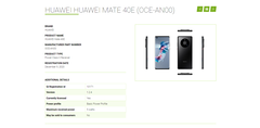 The Mate 40E leaks out. (Source: Wireless Power Consortium)