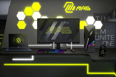 MSI bases the MAG 323UPF on a Rapid IPS panel. (Image source: MSI)