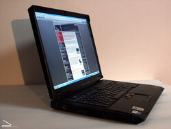 IBM ThinkPad R50p (2004) (image source: Notebookcheck.com)
