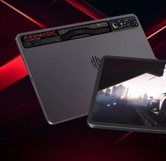 The upcoming tablet will be smaller than the 10.9-inch RedMagic Nova. (Image Source: RedMagic)
