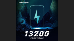 A first glimpse of a super-battery device. (Source: Ulefone)