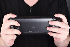The GPD XP features customisable controllers. (Image source: GPD)