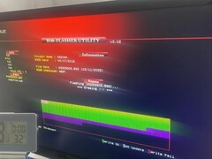Reddit user experienced a 100-hour BIOS update with a BioStar motherboard. (Image source: GoatWithAGun via Reddit)