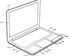 Apple MacBook patent shows large customizable touchpad keyboard