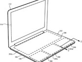 Apple MacBook patent shows large customizable touchpad keyboard