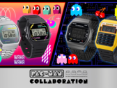 The new Casio x Pac-man collection includes 4 brand new design takes on classic Casio designs. (Image source: Casio)