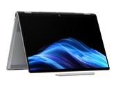 The HP OmniBook X Flip 16 convertible laptop comes in a sole Meteor Silver colorway (Image source: HP)