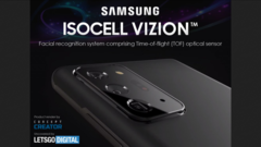 A new render with a role for ISOCELL Vizion. (Source: LetsGoDigital)