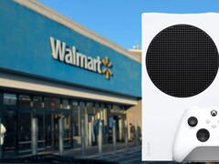 At the time of writing, the Xbox Series S is available online at Walmart. (Image source: Microsoft, Unsplash, edited)