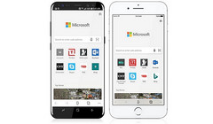 Microsoft Edge on Android and iOS handsets (Source: Microsoft)