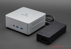 The Minisforum Venus Series UN1245 with a 90-watt PSU