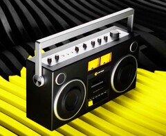 We Are Rewind brings back the classic boombox, complete with cassette player. (Image source: We Are Rewind)