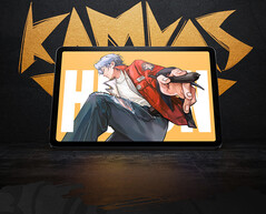 The Kamvas 12 drawing tablet features a 12.2-inch display with a resolution of 2400 by 1600.