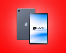 The Lavie Tab T8 2026 tablet shown from the front and rear.