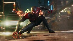 Spider-Man: Miles Morales features ray-traced puddles. (Image source: Insomniac Games)
