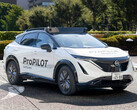 Nissan Ariya prototype with ProPilot robotaxi kit. (Image source: Nissan)