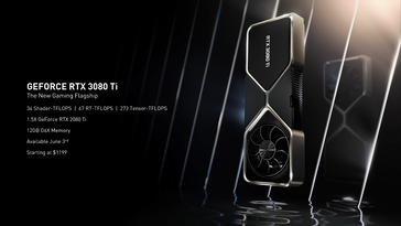 NVIDIA GeForce RTX 3080 Ti. (Source: NVIDIA)