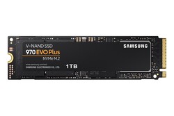 Samsung 970 EVO Plus NVMe SSD.