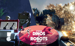 The latest Steam sale pits everyone's favourite fossils against mankinds mightiest marvels with some spectacular discounts in-tow. (Image source: Steam)