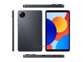 The renders reveal the 8MP rear camera module, and the inscription 'Dolby Atmos' on the bottom edge of the Xiaomi Redmi Pad SE 8.7. (Source: Sudhanshu Ambhore on X) 