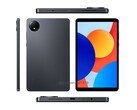 The renders reveal the 8MP rear camera module, and the inscription 'Dolby Atmos' on the bottom edge of the Xiaomi Redmi Pad SE 8.7. (Source: Sudhanshu Ambhore on X) 
