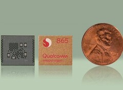 The Snapdragon 865 might be the smallest SoC out there, but keep in mind it does not integrate any 4G/5G modem. (Source: Qualcomm)