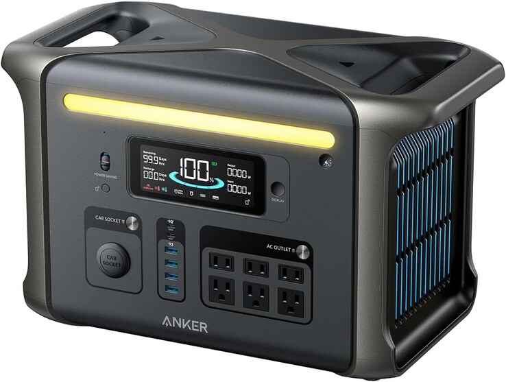 The Anker SOLIX F1500 Portable Power Station. (Image source: Anker)