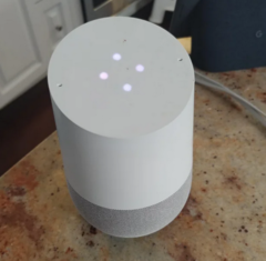 Google Home speakers are left unresponsive after a firmware update. (Image via Reddit user Umagafr3sh.)