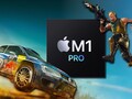 The Apple M1 Pro should easily handle casual gaming sessions for 2021 MacBook Pro users. (Image source: Apple/Codemasters/Epic - edited)