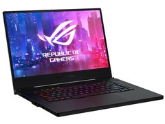 Only the new CPU can score points: Asus ROG Zephyrus S15 GX502L.