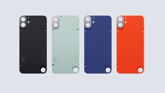 Nothing will sell replaceable shells for the CMF Phone 1 and they will be available in four colors. (Image source: CMF by Nothing)  