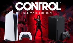 Control takes up less storage space on the PS5 than on the Xbox Series X. (Image source: Sony/Microsoft/Remedy -edited)